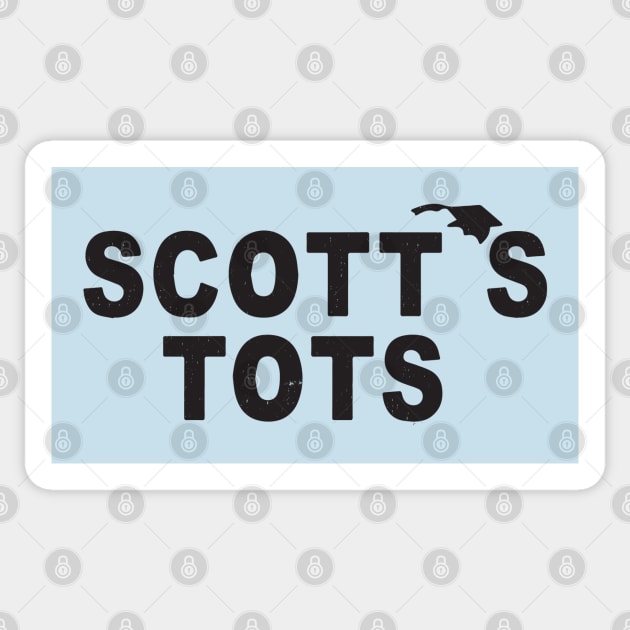 Scott's Tots - The Office Sticker by BodinStreet